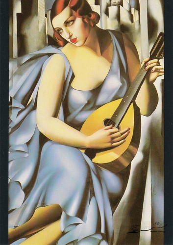 Postkarte tamara lempicka - postkarte:,