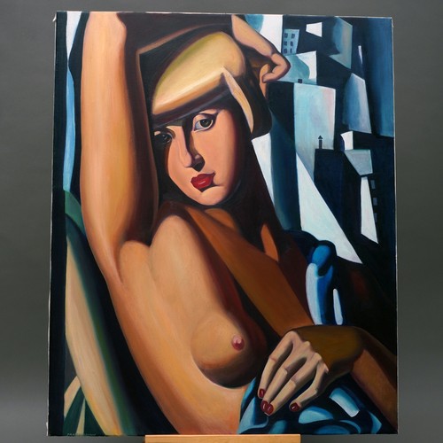 ölgemälde auf leinwand suzy - Ölgemälde,