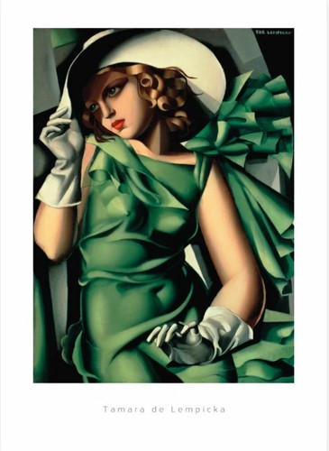 Young lady with gloves - young,