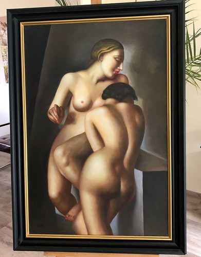 ölgemälde two nudes nach - two,