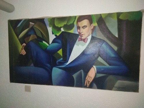 Tamara lempicka oelgemäld - tamara,