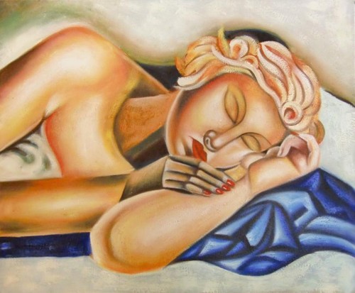 Sleeping woman - ,,sleeping, woman´´