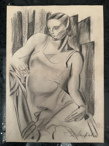 Tamara lempicka zeichnung - tamara,