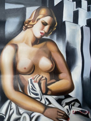 Tamara lempicka öl auf - Öl,